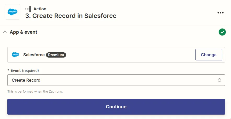 Loading records into Salesforce