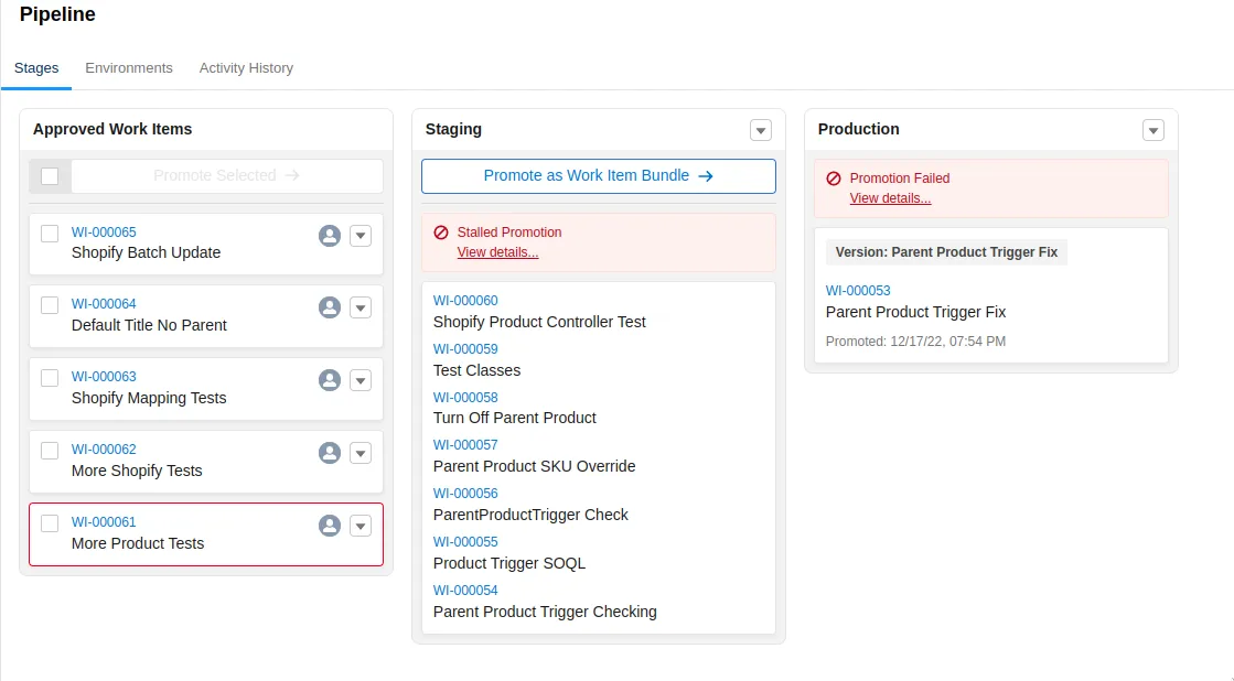 DevOps Center Errors